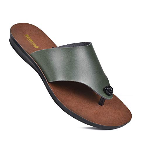 Image of Aerosoft Flat Sandals For Women - Walking Summer Vacation Essentials Ladies Flip Flops - Comfortable Sandals For Women - Casual Outdoor Fashion Dressy Non Slip Footwear