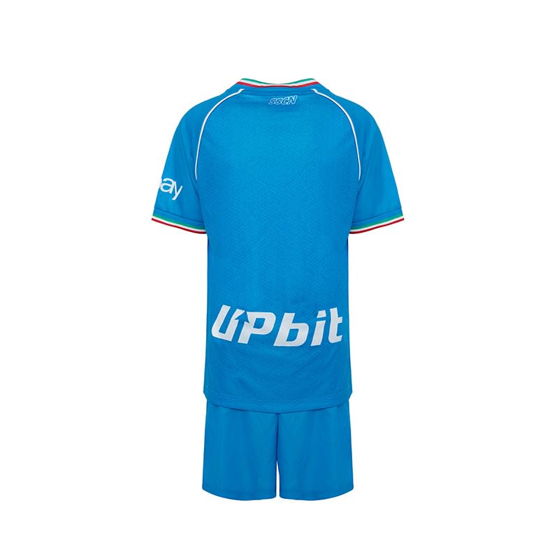 SSC Napoli SSC Napoli Season 23/24 Set Gara Junior Home - Set Gara Junior Unisex Bambini