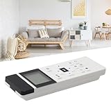 【Installation facile】: l'installation de la télécommande est simple. Il suffit d'ouvrir le couvercle arrière, d'insérer les piles (2 piles AA non incluses), et vous pouvez l'utiliser normalement.