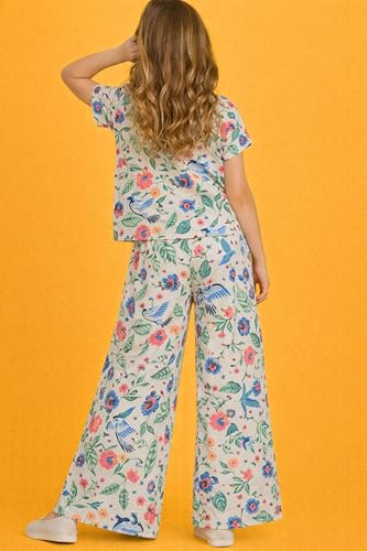 Image of TotzTouch Night Dress Kids Girls - Soft, Comfy & Adorably Stylish Printed Pyjama Set Age 6 Months to 15 Years