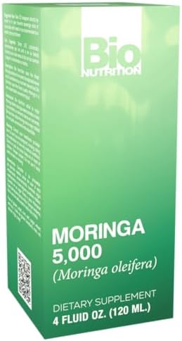 Bio Nutrition Moringa Liquid, 4 Fluid Ounce