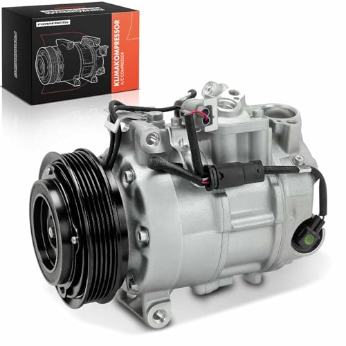 Frankberg Compresor de aire acondicionado con embrague Diesel Compatible con Clase A W176 A180 Clase A W176 A200 Clase B W242 W246 B180 Replace# 0038304660incl. aceite premezclado