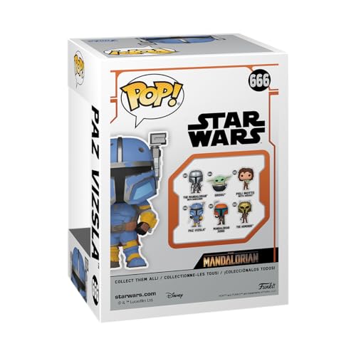 Funko POP! Vinyl: Star Wars: the Mandalorian S9, Paz Vizsla, Collectable Vinyl Figure, Gift Idea, Official Merchandise - Image 3