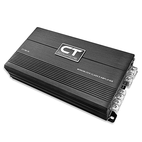 Ct Sounds Ct-700.1D Compact Class D Car Audio Monoblock Amplifier, 700 Watts Rms #TOP2