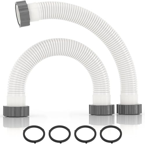 HOMNUTS Pool Hoses for Above Ground 1.5’’ Diameter 16