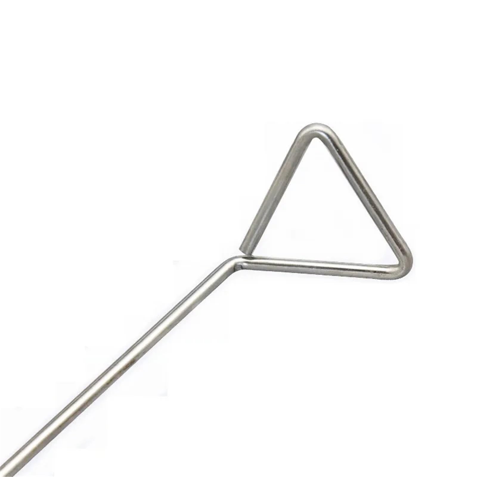 Edelstahl-Zellbeschichtungsstab, dreieckige Zellkulturschale, beschichteter Stab, Zellapplikator, Spatel, Druckplatten, 5 Stück/Packung
