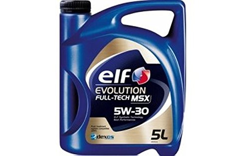 Elf Evolution Full-Tech MSX Engine Oil – 5 W30 – 5 L container
