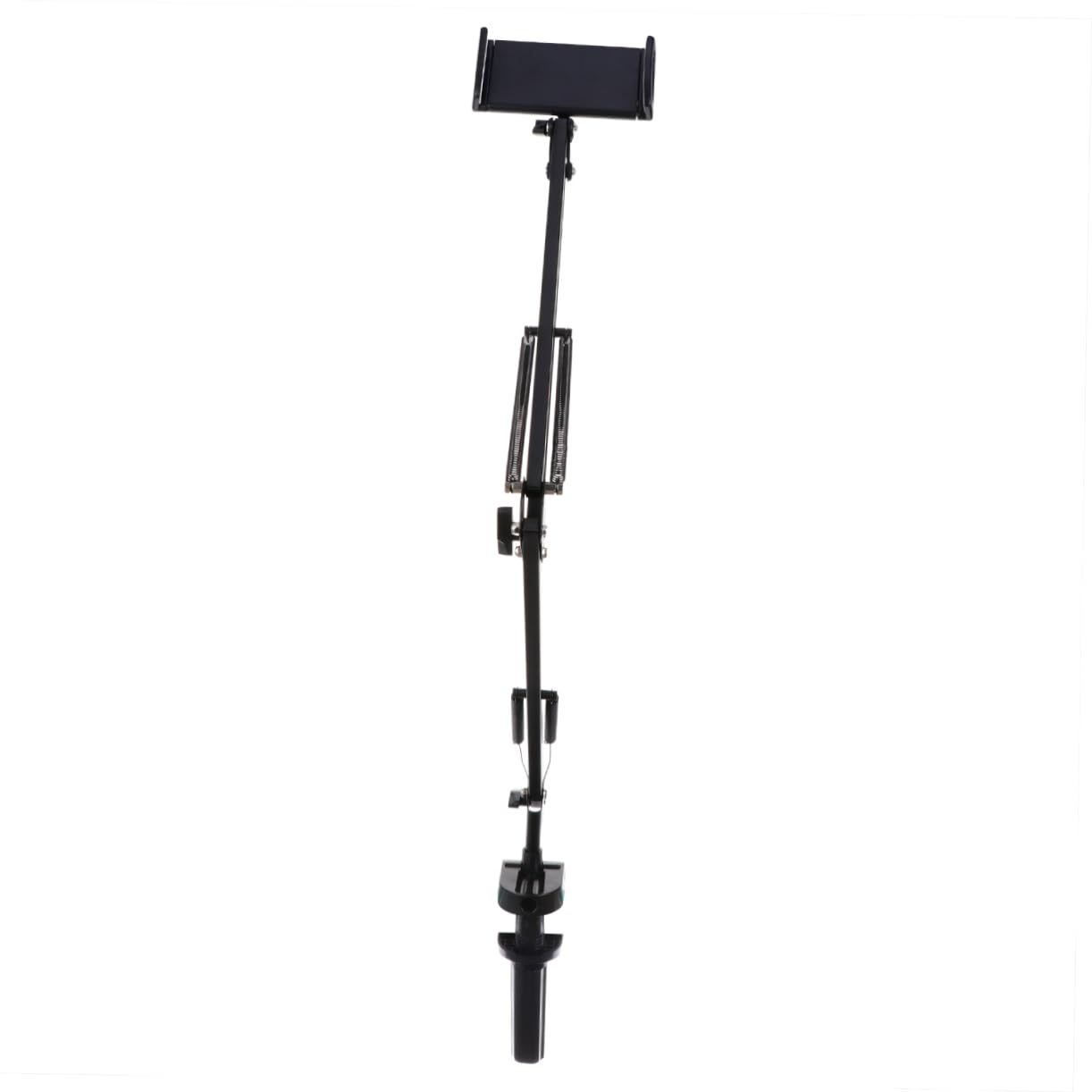 VILLCASE Supporto per Tablet e Telefono da Tavolo, Braccio Flessibile in Ferro e Plastica, Clip, Angolo Regolabile, per Casa e Ufficio