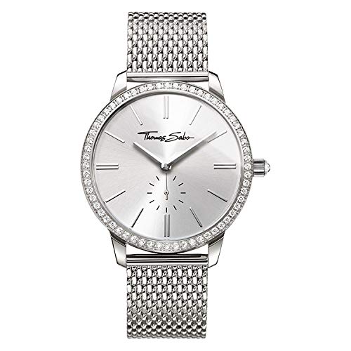 Thomas Sabo Unisex ErwachseneArmbanduhr Analog Mechanik Edelstahl WA0316-201-201-33