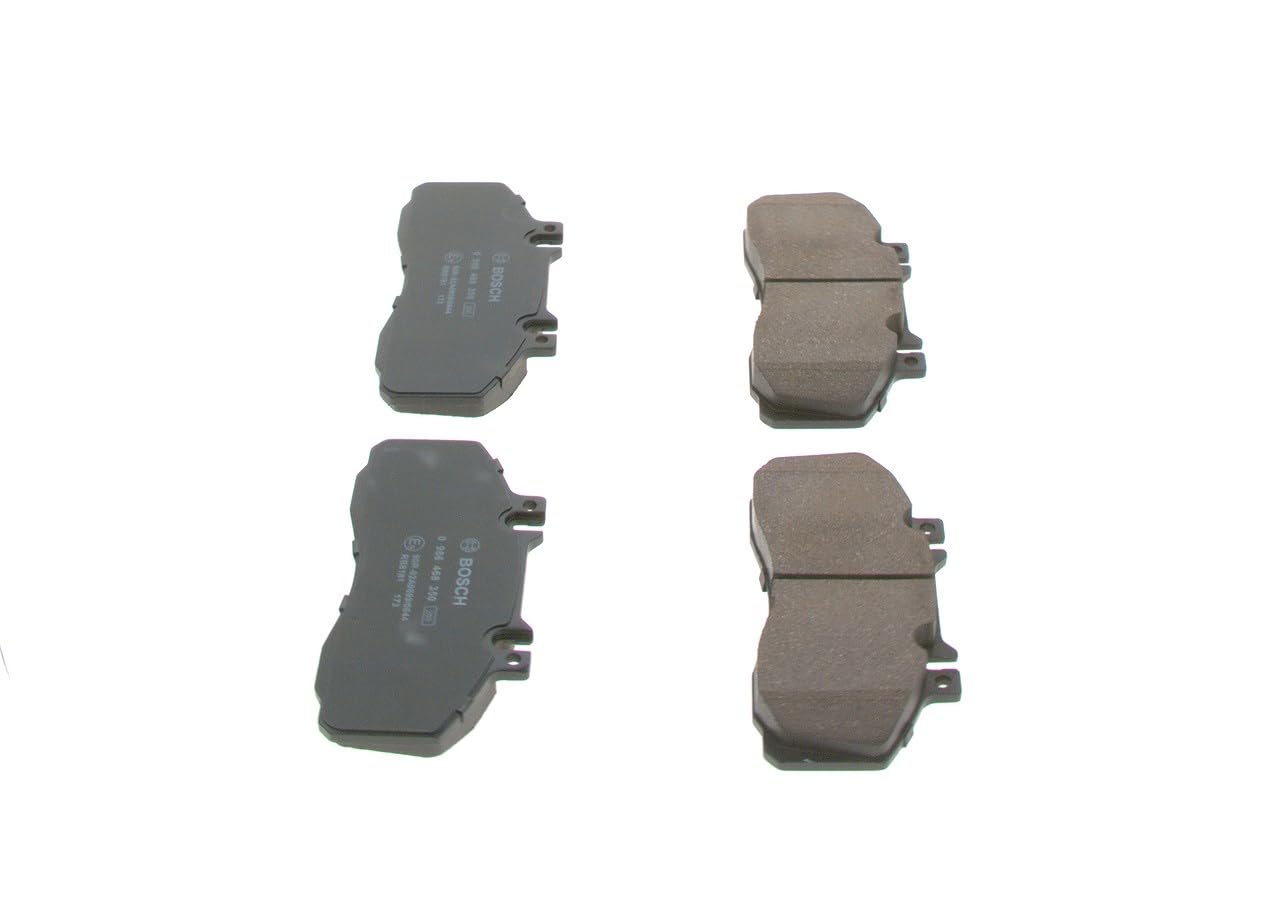 Bosch BP719 - Pastiglie Freni Auto, Delantero - Calidad Bosch - Reducción de Ruido y Polvo - Certificación ECE-R90 - Sin Cobre - 1 Juego de 4 Pastillas