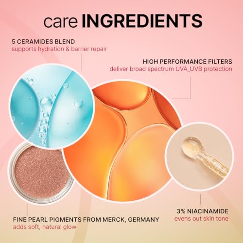Image of Sotrue Daily Strobe Cream SPF 50 for Radiant Glowing Skin | Illuminating Face Moisturizer + Highlighter + Sunscreen | Hydrating Dewy Base with 3D Glow | All Skin Types
