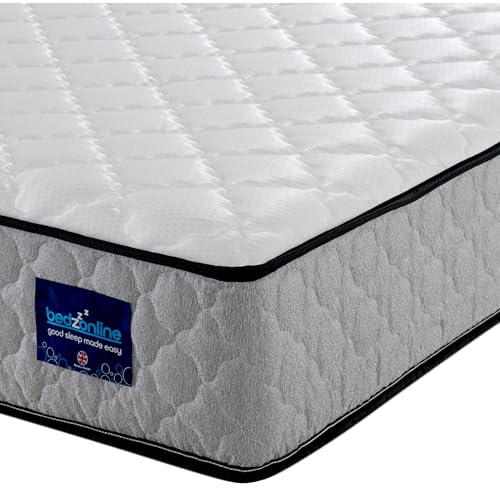 BEDZONLINE Air Feel Orthopedic Mattress - Memory Foam and Spring Mattress | Perfect Ergonomical...