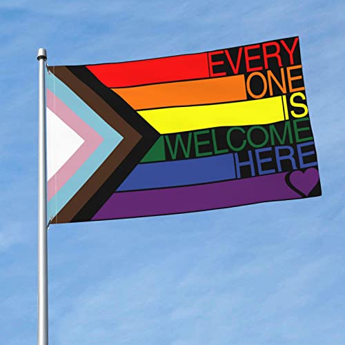 Pride Flag Gay Pride Flag Lgbt Rainbow Flags With Brass Grommets Nylon Outdoor 3X5 Foot Waterproof Banner #TOP1