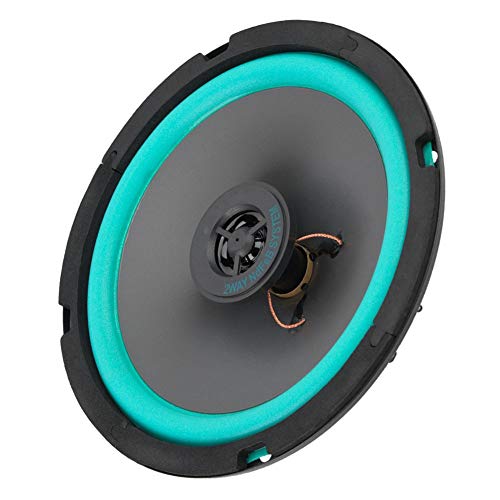 Tbest Altavoces de o reemplazo para el automóvil, 6.5 Pulgadas 160W Tweeter reemplazo para el automóvil Súper Potencia Altavoz Ruidoso Puerta del vehículo Música Altavoces de o