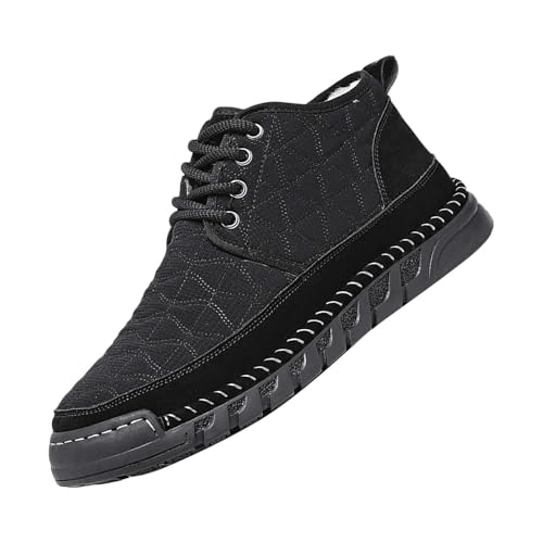 Generisch Zapatos de traje para hombre, color negro, zapatillas de senderismo para hombre, zapatos estables para hombre, Negro , 43 EU