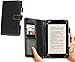 Price comparison product image Navitech 7" Black Leather Book Style Folio Case/Cover & Stylus Pen Compatible With The Kindle Fire HD 7", HD Display, Wi-Fi, 8 GB/Kindle Fire HD 7", HD Display, Wi-Fi, 16 GB