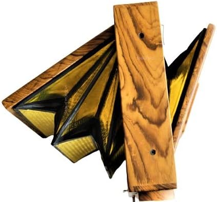 New Shruti Box Special Teak Wood Size (13" X 12" X 3") Inches~440 Hz, Gig Bag, Natural Colour, Key -C To C (Lower Tone- Male Type Reed), Sur Peti, Surpeti, Yoga, Bhajan, Kirtan, Mantra