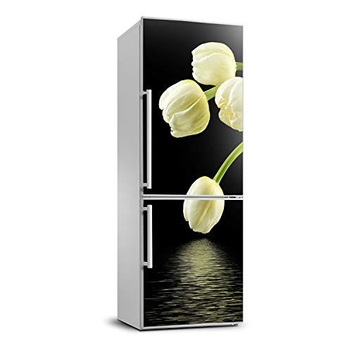 Pegatinas para frigorífico Tulup autoadhesivas de 70x190 cm con diseño de tulipanes 2