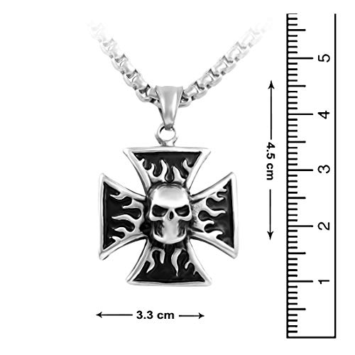 Image of Nakabh Premium Personality Stainless Steel Chain Pendant Locket