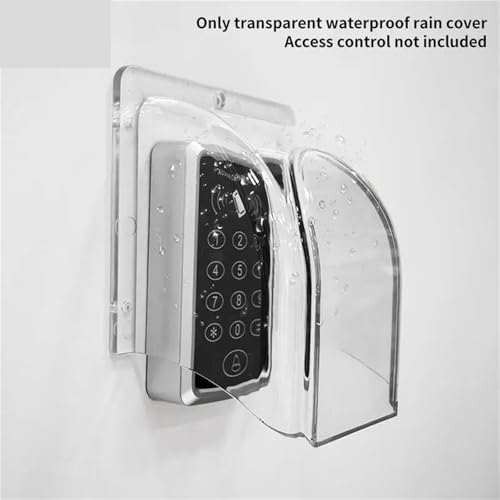 Fundas para timbre impermeable con protector transparente de alta resistencia 5