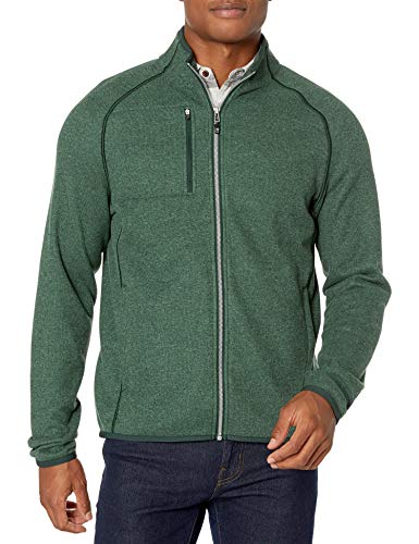 Cutter & Buck Men's Full Zip Jacket, Green, XXX-Large