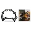 Stagg 11815 TAB2BK Cutaway Tambourine 16 Jingle - Black #3