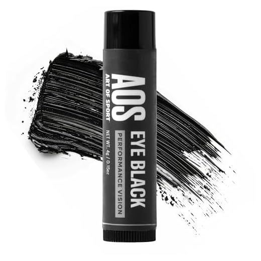 Art of Sport Eye Black Accessory Sporting Goods for Athletes, Use for Baseball, Softball Football & Lacrosse, Anti-Glare Sun and Stadium Light Protection, 0.15 oz (1 Pack)