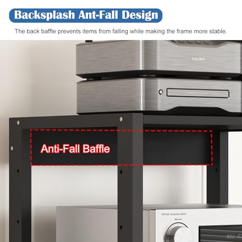 Étagère multimédia à 2 niveaux et support de rangement pour DVD - 5
