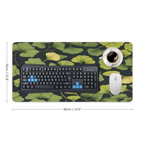 Ginkgo Biloba Desk Mat Fashion Large Mouse Pad miniatura 2