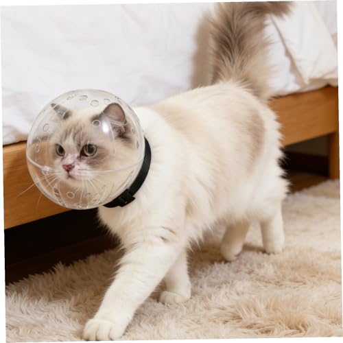 Cubierta protectora para gatos transpirable y transparente hecha de ABS con espacio amplio 7