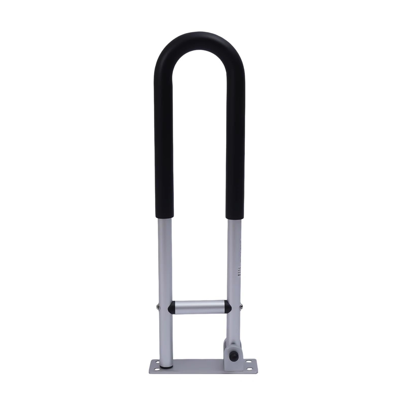 Foldable Toilet Handrail Toilet Aid Grab Bar Rail Wall Mounted Non-Slip Aluminium Alloy Bathroom Safety Support Shower Handrail Elderly