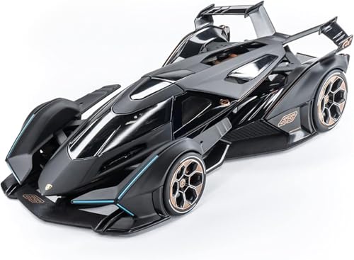 Image of Invite Enterprise Store 1:22 Lamborghini V12 Vision Gran Turismo Model Alloy Pull Back Toy car with Sound and Light for Kids-Multicolor