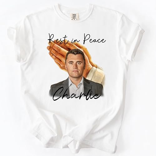 Rest in Peace Charlie Kirk T-Shirt, Support American Values Comfort Colors Shirt Multi4