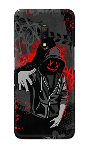 Image of Printed Hard Back Cover for Oppo K3 Back Cover (Hoodie Rapper) -190724(EA)