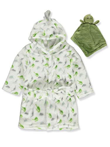 Zak & Zoey Baby Big Boys' Plush Dino Bathrobe & Toy Set - multi, one size