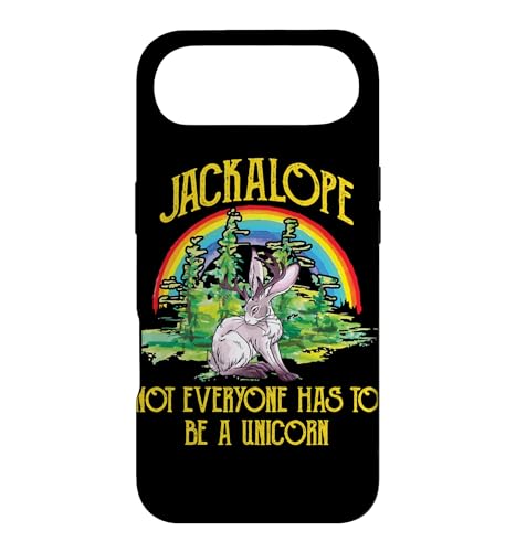 Jackalope Not Everyone Has To Be A Unicorn Rainbow Camping �X�}�z�P�[�X iPhone Air �p