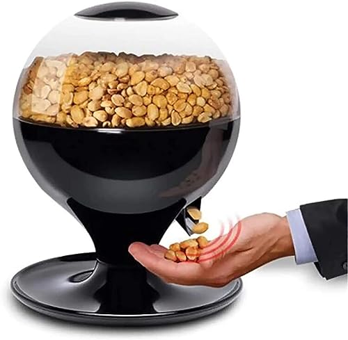 MOUNW Automatic Candy Dispenser, Touch Activated Sweets Dispenser Machine, Can Hold 1000ml Capacity, Food Grade ABS, PC Material, for Gumballs and Nuts or Snacks, Kids Lovely Gift