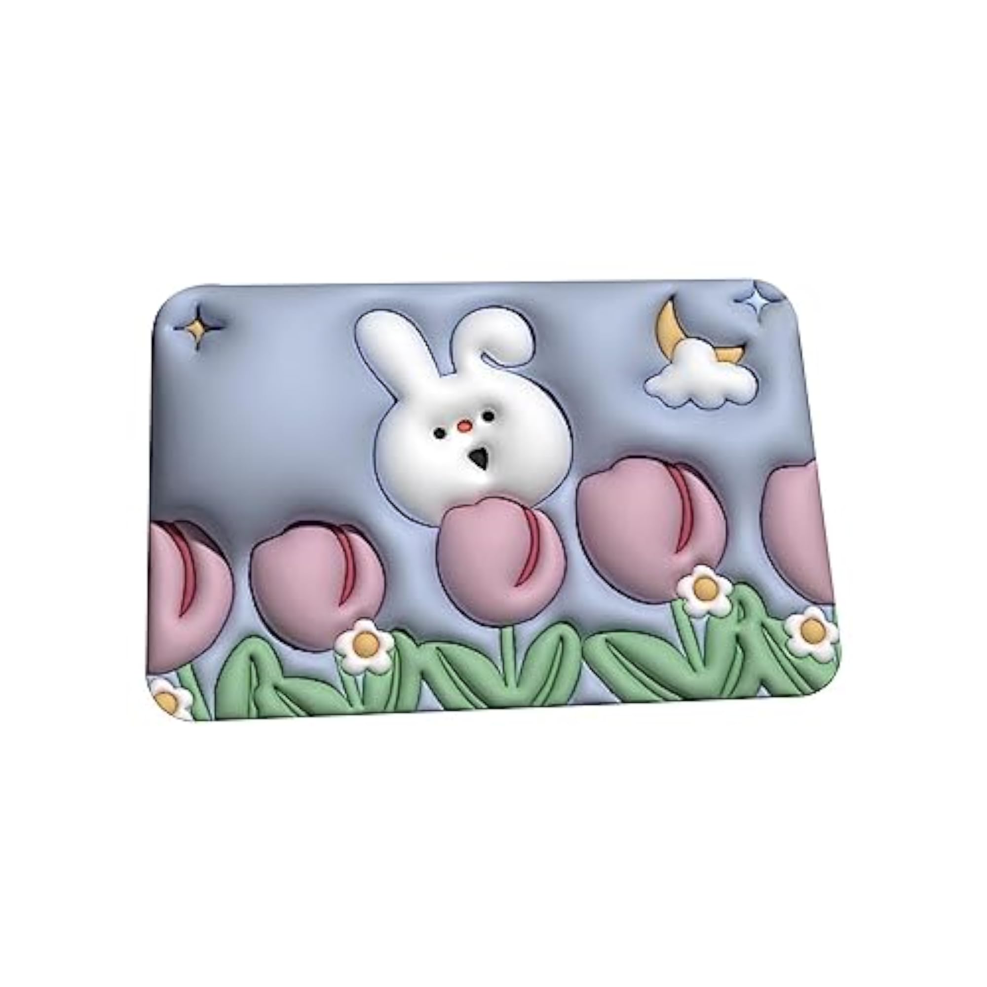 Soft Absorbent Bath Mat for Front Door, Flower Decor