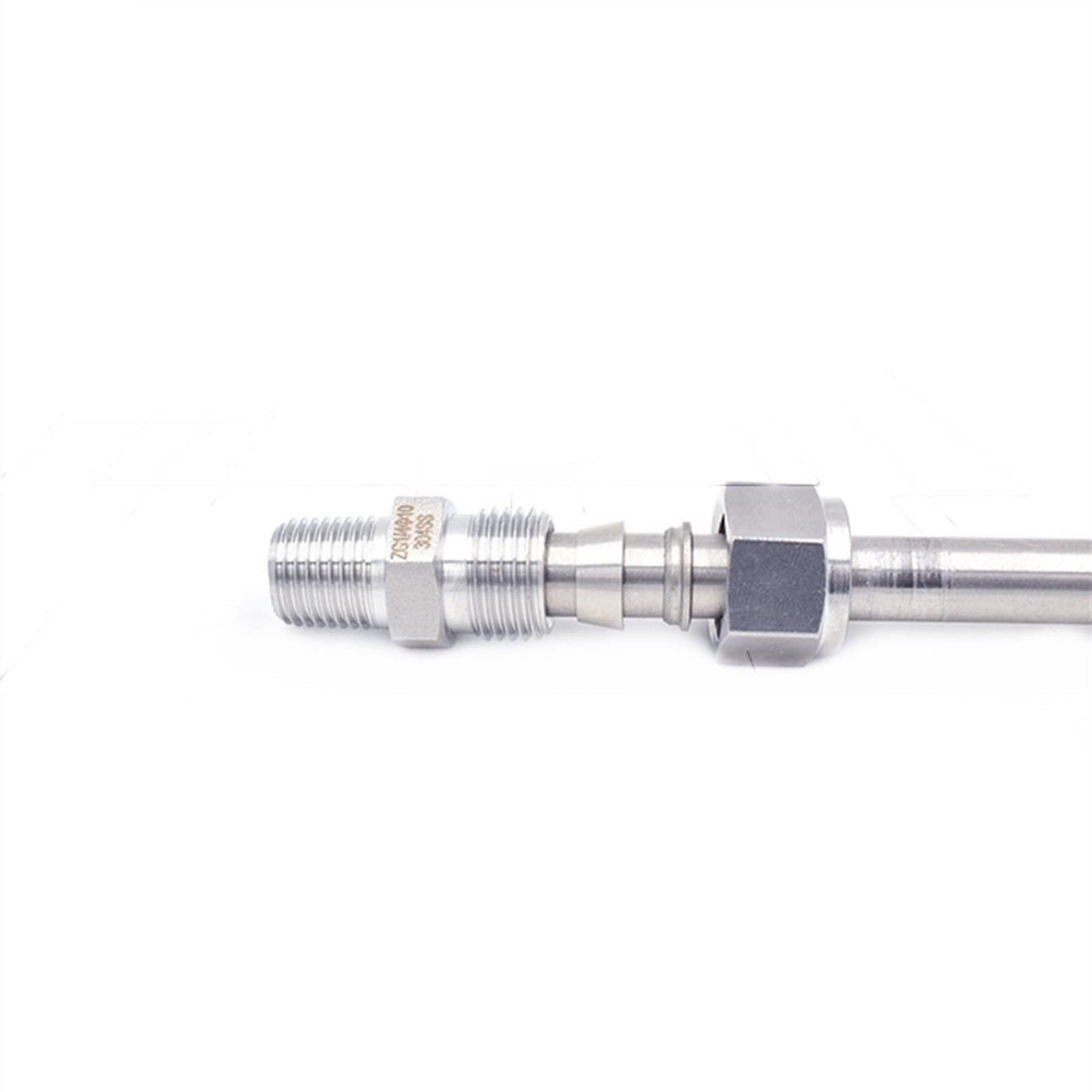 Raccordo curvo a compressione 90° in ottone D.12 per tubo acciaio QUICK