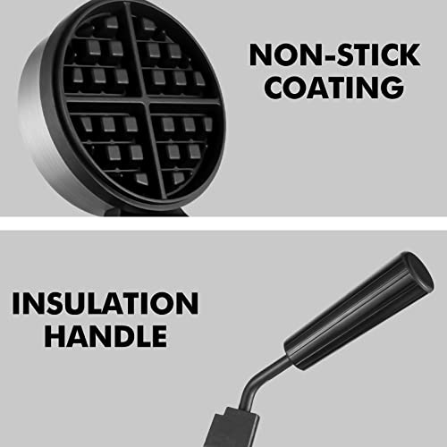 S2Squre Professional Waffle Maker | Belgium Waffle Machine | Flip | Non-Stick | Stainless Steel | 1200W | For Hotels Restaurants Snack Bars Coffee Shops #TOP4