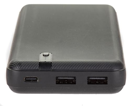 Cargador portátil Interstate Batteries 20000mAh con 2 puertos USB miniatura 4