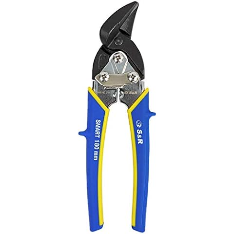 S&R Mini Tijeras Cortachapas 180 mm - Tijera Pladur Corte a la Izquierda Cover