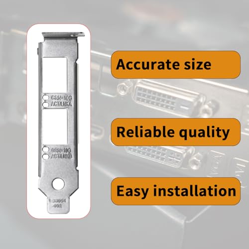 Soporte Bajo Perfil Compatible con Intel X520-SR2 y Otros miniatura 4