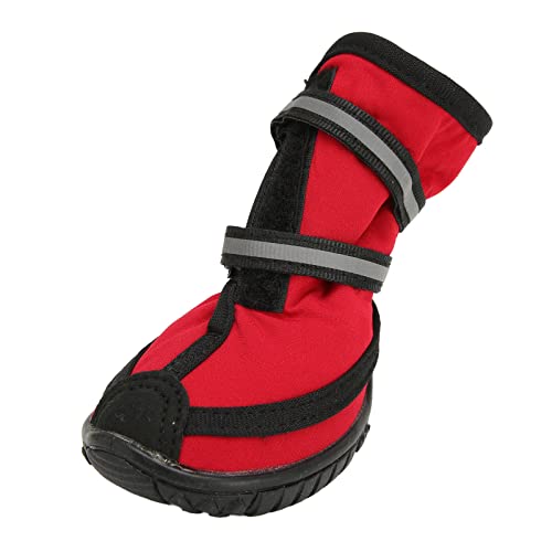 Chaussures de randonnée pour chien bottes imperméables réglables - 4