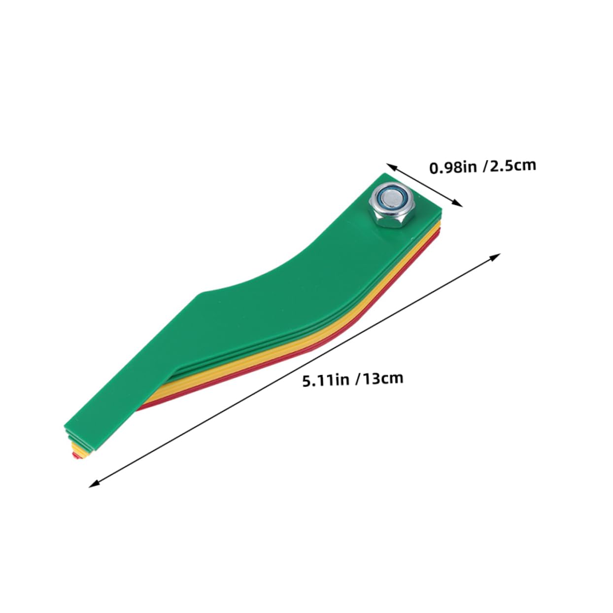 COSMEVIVI 3pcs Brake Pad Thickness Measuring Tool Kit for Accurate Inspection of Car Brake Pads Essential Gauge for Professional Vehicle Maintenance