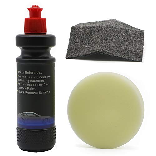 KNFC Car Scratch Remover-Magic Scratch Remover for Cars-Paint Scratch Removal-Easily Repair Paint Scratches-Polish & Paint Restorer- Water Spots,Glass Stain Removal for Vehicle