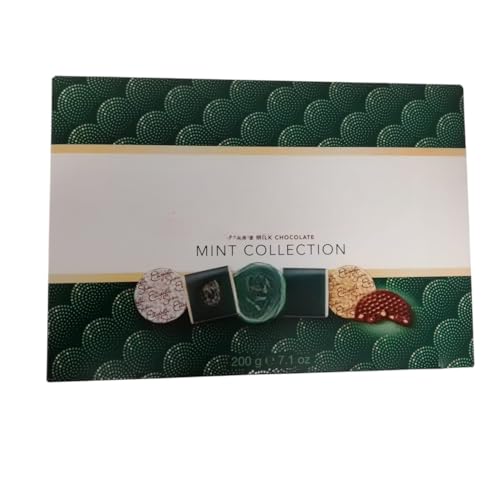 Premium Dark & Milk Mint Chocolate Collection Box Refreshing Peppermint Assortment with Crisp Textures Smooth Centres Ideal for Sharing Gifting