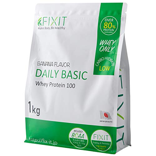 FIXIT プロテイン ホエイ プロテイン ぷろていん DAILY BASIC 1kg