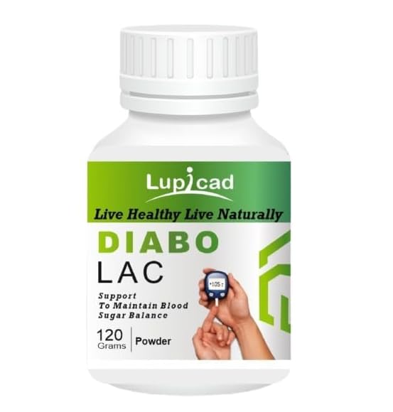 Natural Blood Sugar Manager | Lupicad Diabo Lac Herbal Powder 120g | No Chemicals | With Bitter Gourd & Jamun Extract-image-19