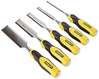 Stanley 216885 Dynagrip Chisel with Strike Cap Set (5 Pieces)